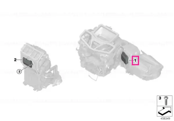 Cumpărături sigure Control unit air conditioning sys. - BMW