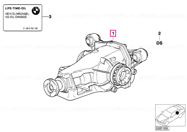 Reducere de preț Exchange final drive I=41:13=3,15 - BMW