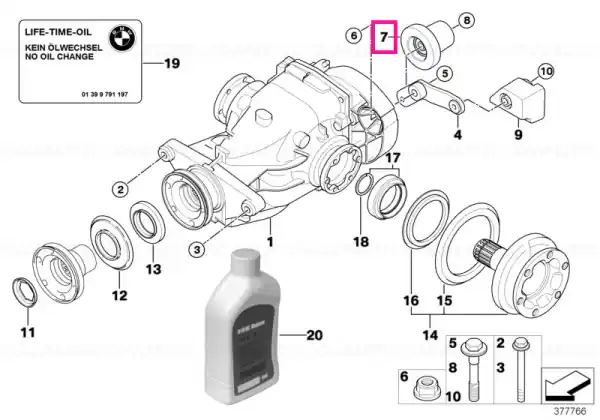 Ofertă limitată Vibration absorber 78HZ - BMW
