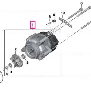 Alternator 55A BOSCH - BMW Motorrad Preț mic