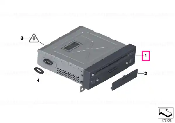 Cel mai bun preț DVD audio player, rear cabin - BMW