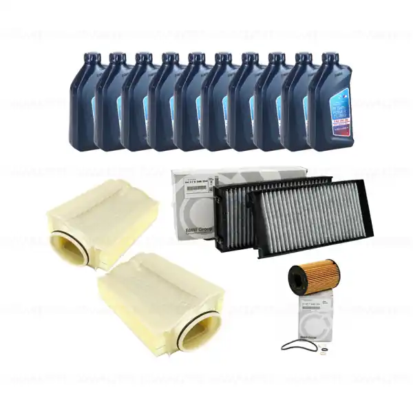 Plată sigură Kit revizie filtre si ulei originale - BMW - Seria X5, Seria X6 - F85, F86 - Tip motor S63R
